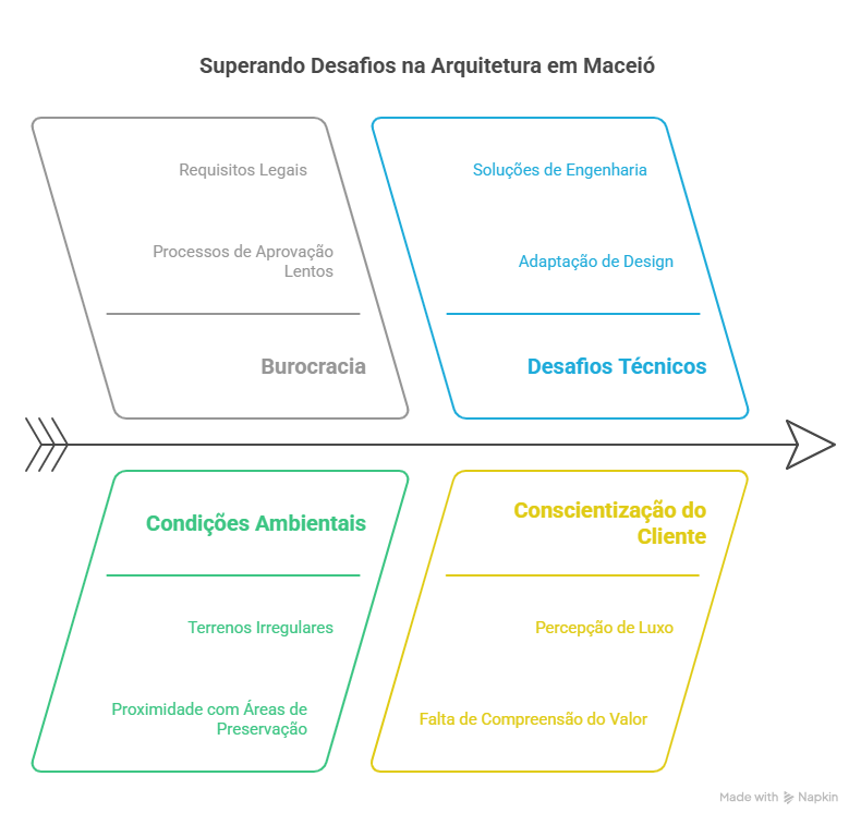 Desafios enfrentados por arquitetos em Maceió e como superá-los